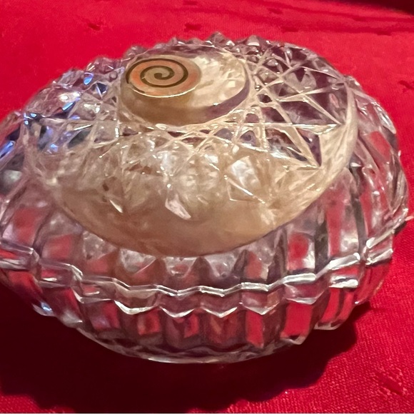 Vintage German Elegant Crystal Egg - Picture 2 of 8